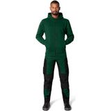 FHB Quentin Hoodie uniseks Groen maat XS