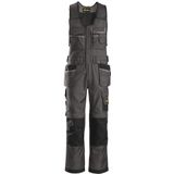 Snickers 0212 Bodybroek met Holsterzakken DuraTwill Zwart melange/Zwart maat 152