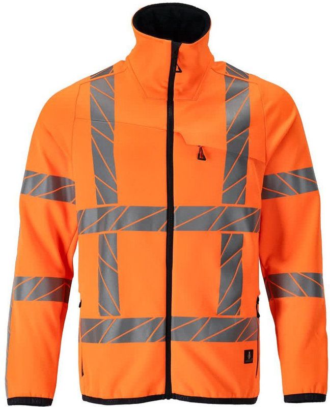 Mascot 24103-315 Fleecetrui met rits Hi-Vis Oranje maat XL