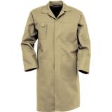 HAVEP 4023 Lange jas drukknoop Khaki