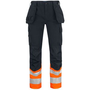 Projob 6534 Werkbroek - ISO 20471 Klasse 1 Oranje/Zwart maat C58