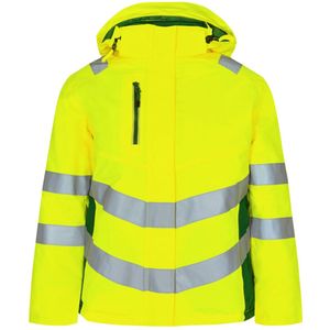 F. Engel 1943-930 Safety Ladies Winter Jacket Yellow/Green maat L