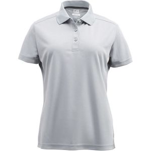 Cutter & Buck Kelowna Polo Dames Lichtgrijs maat XXL