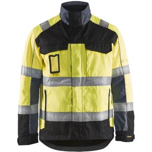 Blåkläder 4051-1811 Jack Ongevoerd High Vis Geel/Zwart