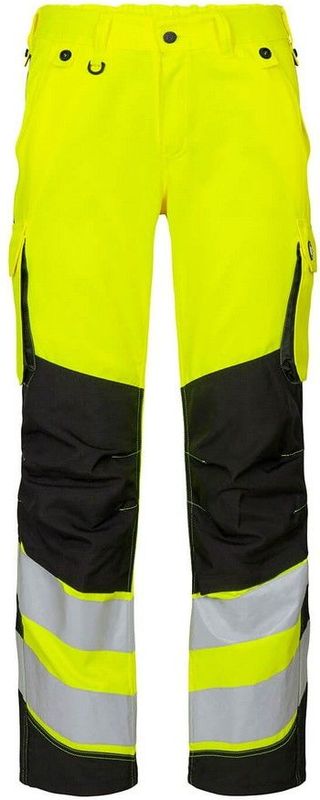 F. Engel 2543 Safety Light Ladies Trouser Repreve Yellow/Black maat 46