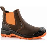 Buckbootz BVIZ3ORBR Buckz Viz Instapper Bruin/oranje