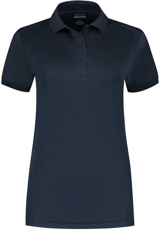 Santino Edinburgh Ladies Poloshirt Real Navy maat XS