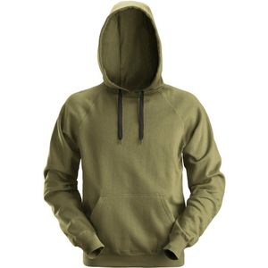 Snickers 2800 Hoodie Khakigroen maat 3XL