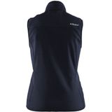 Blåkläder 3851-2516 Dames Softshell bodywarmer Donker marineblauw/Zwart