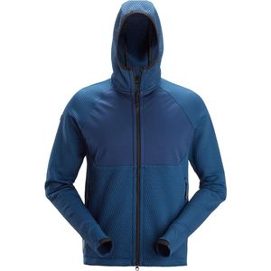 Snickers 8405 Tussenlaag Hoodie met Rits Diepblauw/Diepblauw maat XS