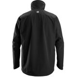 Snickers 1205 AllroundWork Winddichte Soft Shell Jack Zwart