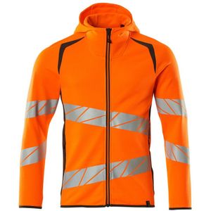 Mascot 19284-781 Capuchontrui met rits Hi-Vis Oranje/Donkerantraciet