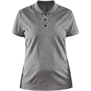 Craft Adv Unify Fz Polo Shirt Dames Dark Grey Melange