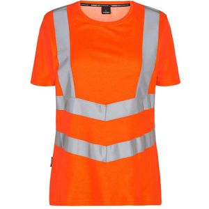 F. Engel 9542 Safety Ladies T-Shirt SS Orange