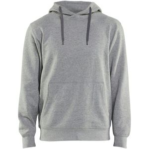 Blåkläder 3396-1157 Hooded sweatshirt Grijs Mêlee maat L