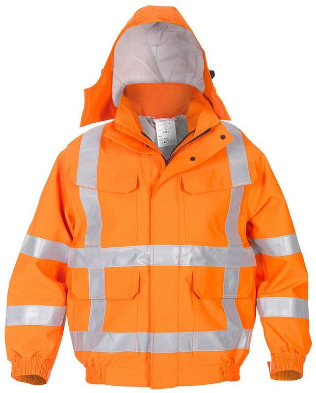 Hydrowear Michigan Multinorm Jack Fluor Oranje maat S