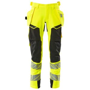Mascot Accelerate Safe Broek met spijkerzakken 19031-711 - Hi-Vis geel/zwart