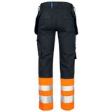 Projob 6530 Werkbroek - ISO 20471 Klasse 1 Oranje/Zwart