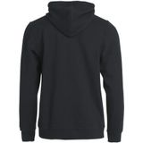 Clique Basic hoody full zip Zwart