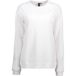 Pro Wear ID 0616 Core O-Neck Ladies Sweat White Size S