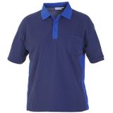 Hydrowear Tolbert Polo Shirt Marineblauw/Kobalt