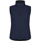 Clique - Classic Softshell Vest - Dark Navy - Dames