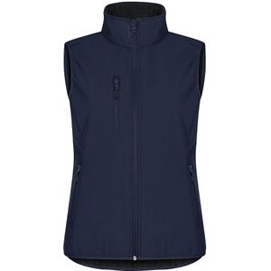 Clique Classic Softshell Vest Dames Dark Navy