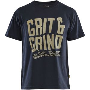 Blåkläder 9421-1042 T-shirt Grit & Grind Donker marineblauw maat 4XL