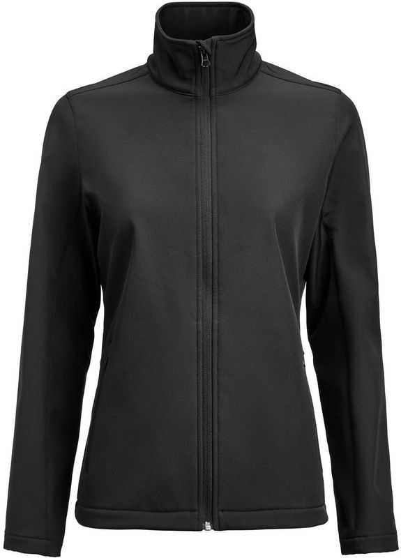 James Harvest - Valley - Softshell Jas - Zwart - Dames