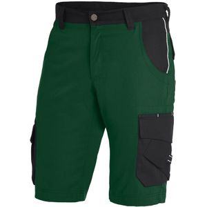 FHB Theo Bermuda Twill Groen-Zwart maat 52