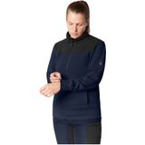 FHB Rob Zip-Sweatshirt Marine-Zwart