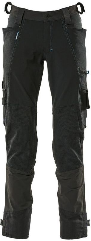 Mascot - Advanced - Werkbroek - Zwart - Stretchstof - Kniezakken