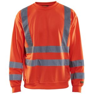 Blåkläder 3341-1974 Sweatshirt High Vis Rood Highviz