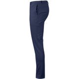 J.Harvest & Frost - CLASSIC TROUSER - Marine Mêlée - Broek