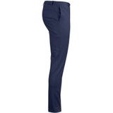 J.Harvest & Frost - CLASSIC TROUSER - Marine Mêlée - Broek