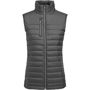 James Harvest Meadows Vest Bodywarmer Dames Staalgrijs maat XXL