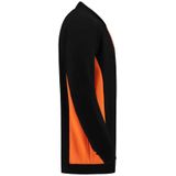 Tricorp 302001 Polosweater Zwart-Oranje