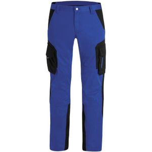 FHB Fabian Werkbroek Korenblauw-Zwart maat 42