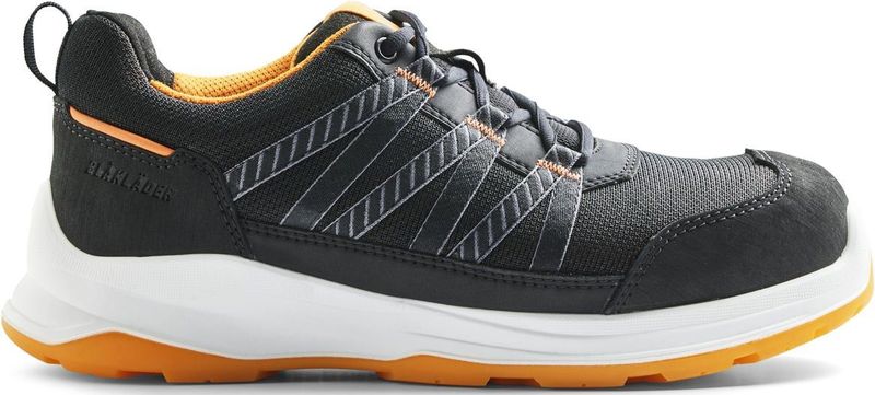 Blåkläder - 2402-0000 SPRINTER - Veiligheidsschoen - Zwart/High Vis Oranje - Textiel