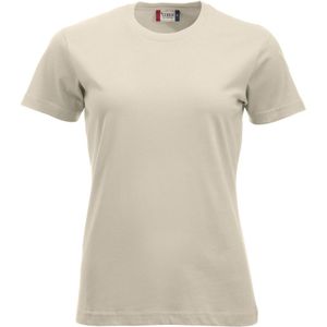 Clique New Classic T Ladies Licht Khaki maat 2XL