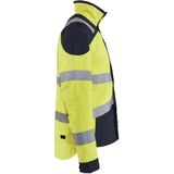 Blåkläder 4418-1512 APC 2 Multinorm jack inherent High Vis Geel/Marineblauw maat S