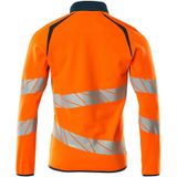 Mascot 19184-781 Sweatshirt met rits Hi-Vis Oranje/Donkerpetrol