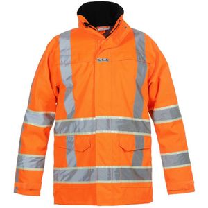 Hydrowear Italië Rws Parka Italie Fluor Oranje maat S