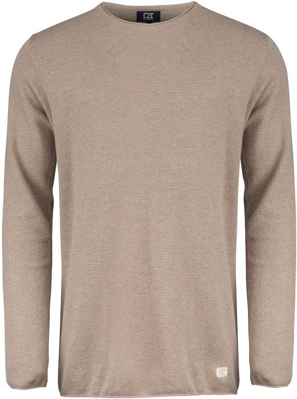 Cutter & Buck Carnation Sweater Heren Taupé maat M