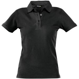 Dassy Leon Women Polo voor dames Zwart