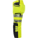 Fristads Hogezichtbaarheids 3/4 broek klasse 2 2666 GSTP - Hi-Vis geel/zwart
