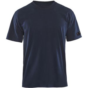 Blåkläder 3482-1737 Vlamvertragend T-shirt Marineblauw maat S