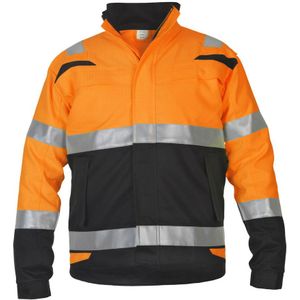 Hydrowear Minsk Multinorm Jack Fluor Oranje/Zwart maat 46