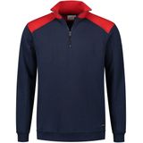 Santino Tokyo Zipsweater Real Navy / Red maat S
