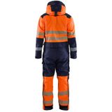 Blåkläder - 6725-1977 - Winteroverall - Oranje/Marineblauw - High Vis - Wind- en Waterdicht